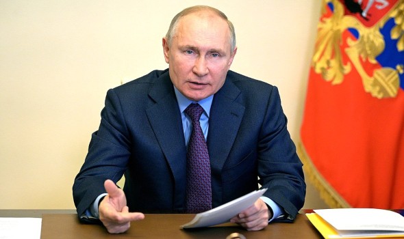 بوتين يؤكد عدم مهاجمة الناتو بل سيسقط مقاتلاته
