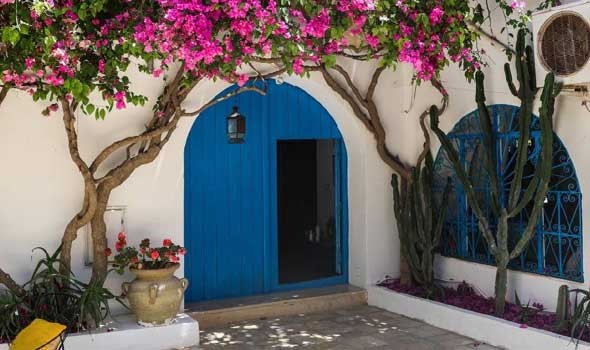 المغرب اليوم - أفكار لتنسق الأزهار في مدخل المنزل