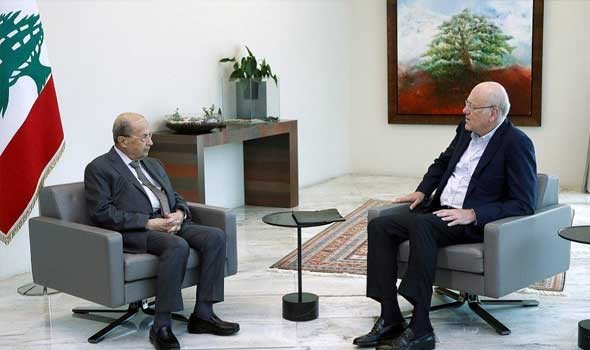المغرب اليوم - عون يلتقي عباس ويأمل أن تجد القضية الفلسطينية طريقها إلى حل قريب