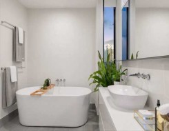 المغرب اليوم - حلول لتصميم الحمام الضيق في الشقق السكنية