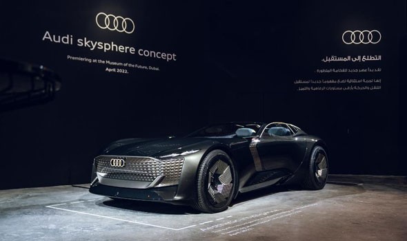عرض سيارة skysphere التجريبية رسمياً للمرة الأولى في الشرق الأوسط في دبي