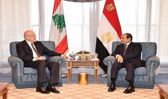 المغرب اليوم - رئيس الحكومة اللبنانية يؤكد أن مصر تحمل هموم العالم العربي ونؤيد موقف القاهرة في رفض تهجير الفلسطينين