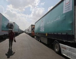 المغرب اليوم - طائرات مساعدات سعودية وإماراتية تصل مطار العريش لنقلهم إلى قطاع غزة