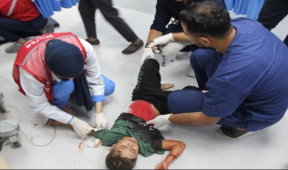 المغرب اليوم - وزارة «الصحة الفلسطينية» تُعلن عن وصول 11 شهيدًا و100 مصاب إلى مجمع الشفاء الطبي
