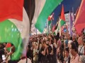 المغرب اليوم - مغاربة يُواصلون الاحتجاج  تعبيراً عن التضامن مع الفلسطينيين جراء الحرب الإسرائيلية على قطاع غزة