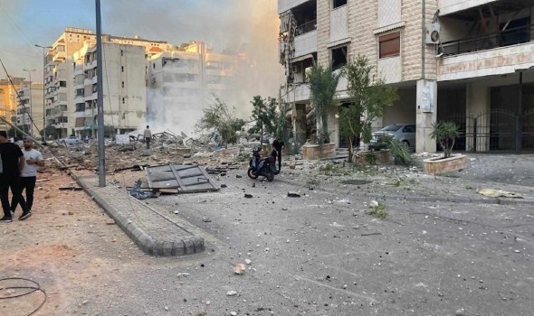 المغرب اليوم - غارتان إسرائيليتان استهدفتا المنطقة بين بلدتي 