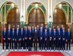 المغرب اليوم - ولي العهد المغربي يستقبل منتخب أشبال الأطلس بعد التتويج العالمي