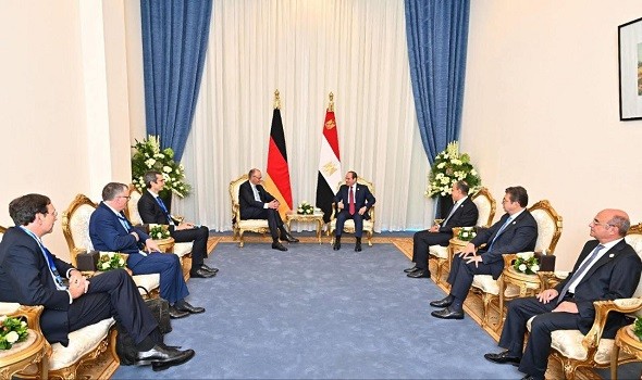 المغرب اليوم - الرئيس السيسي يلتقي المستشار الألماني فريدريش ميرتس ويبحثان سبل تعزيز التعاون الثنائي وجهود تثبيت وقف إطلاق النار في غزة