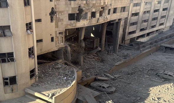 المغرب اليوم - إسرائيل تقصف مبنى قناة المنار في الضاحية الجنوبية لبيروت وحزب الله يرد