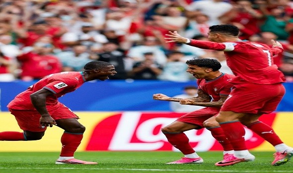 المغرب اليوم - منتخب البرتغال يستعيد توازنه في بطولة كأس العالم بفوز عريض على أوزبكستان بخماسية نظيفة