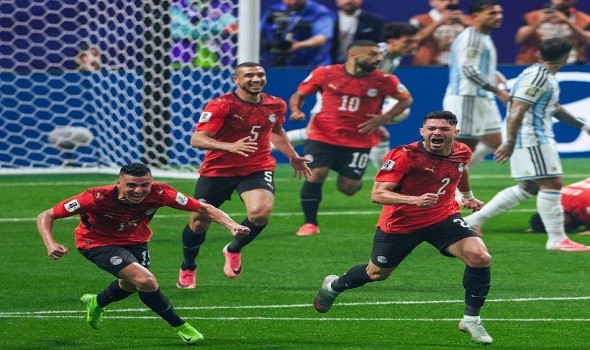 المغرب اليوم - مصر تضاعف تقدمها أمام الأرجنتين بهدف 